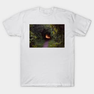 Light at the end of a tunnel T-Shirt